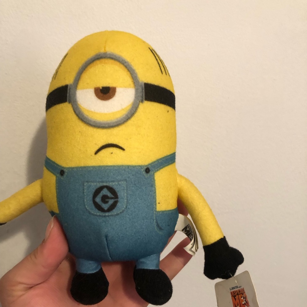 Despicable Me 3 “Minons” plush toy with Tag
